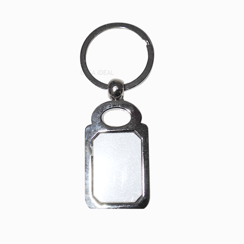 Porta chaves HASSU em aço - chapa retangular - Prateado - Ourivesaria  Clássica